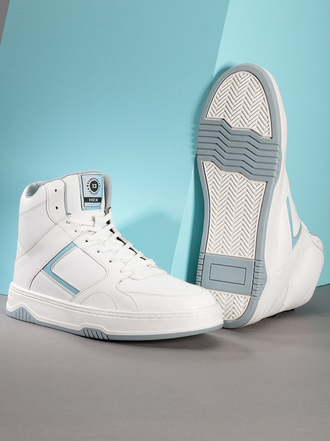 

HRX by Hrithik Roshan Women Mid-Top Everyday Sneakers, White