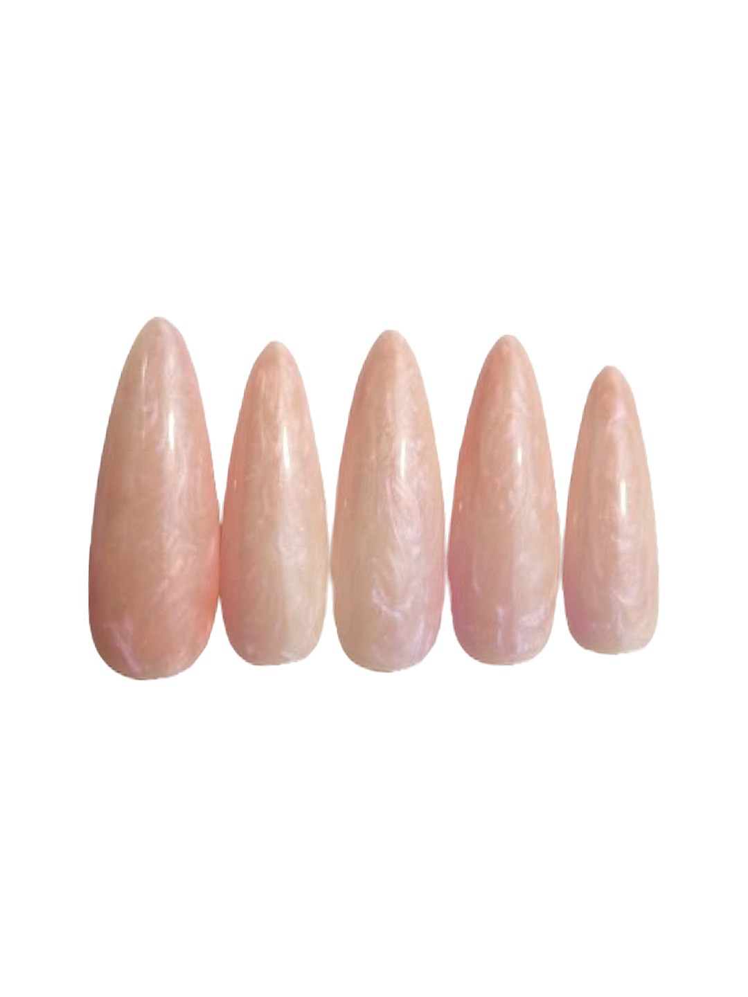 

SOEZI Set Of 24 Stick On Artificial Nails - Pink