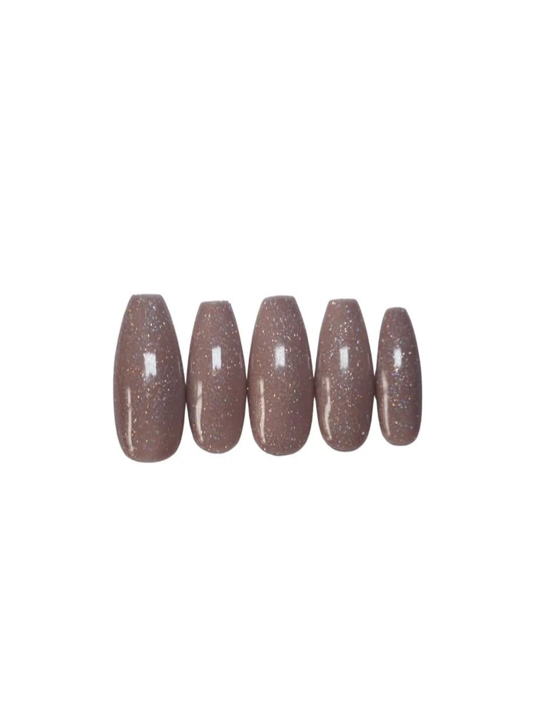 

SOEZI Set Of 24 Press On Artificial Nails - Glam Bam Thank You Mam, Nude