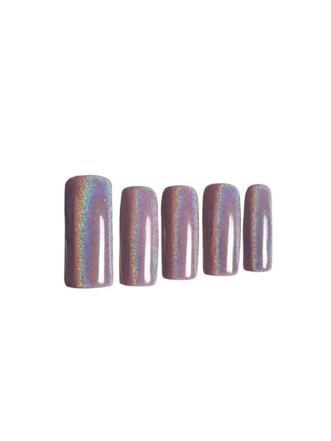 

SOEZI Set Of 24 Press On Artificial Nails - Pink
