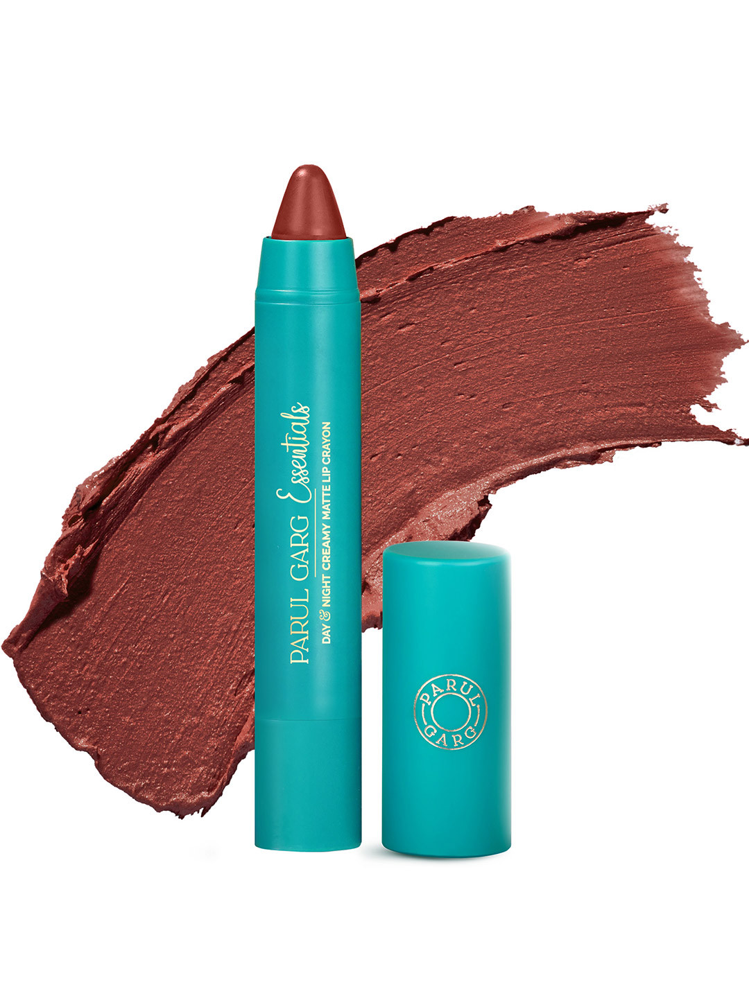 

Parul Garg Day & Night Creamy Matte Lip Crayon Lipstick - 3.2 g- Chic 57, Brown