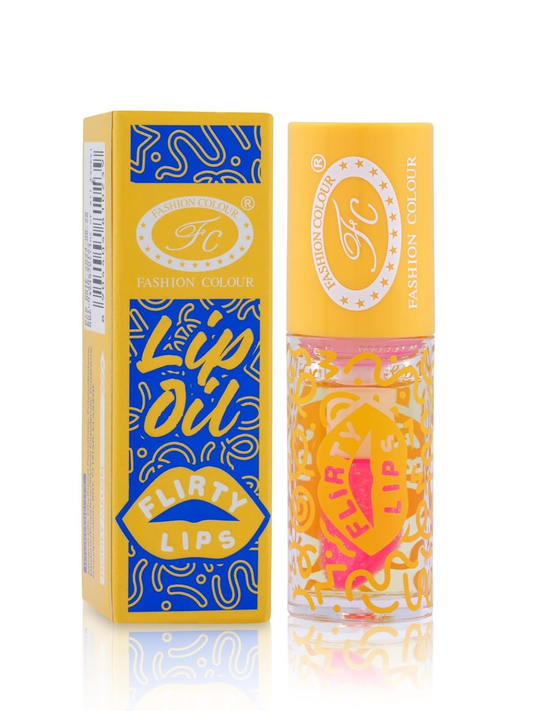 

Fashion Colour Flirty Lips Colour Changing Formula Lip & Cheek Oil Tint 4ml - Honey, Pink