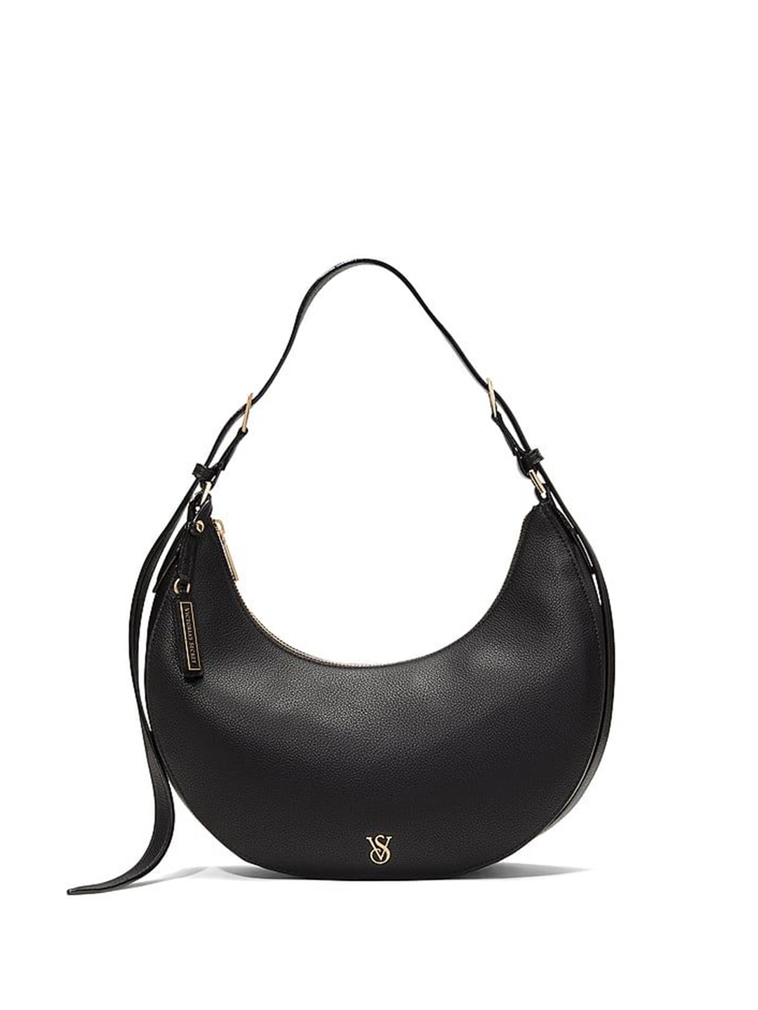 

Victoria's Secret PU Shopper Hobo Bag with Tasselled, Black