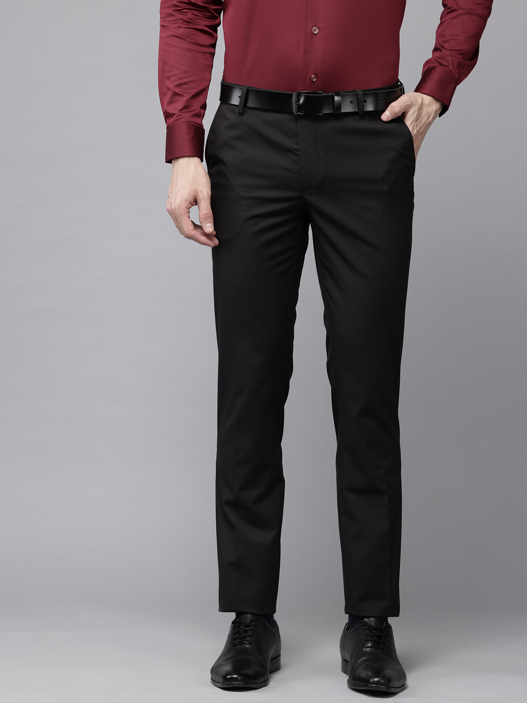 

Arrow Men Tailored Fit Trousers, Brown