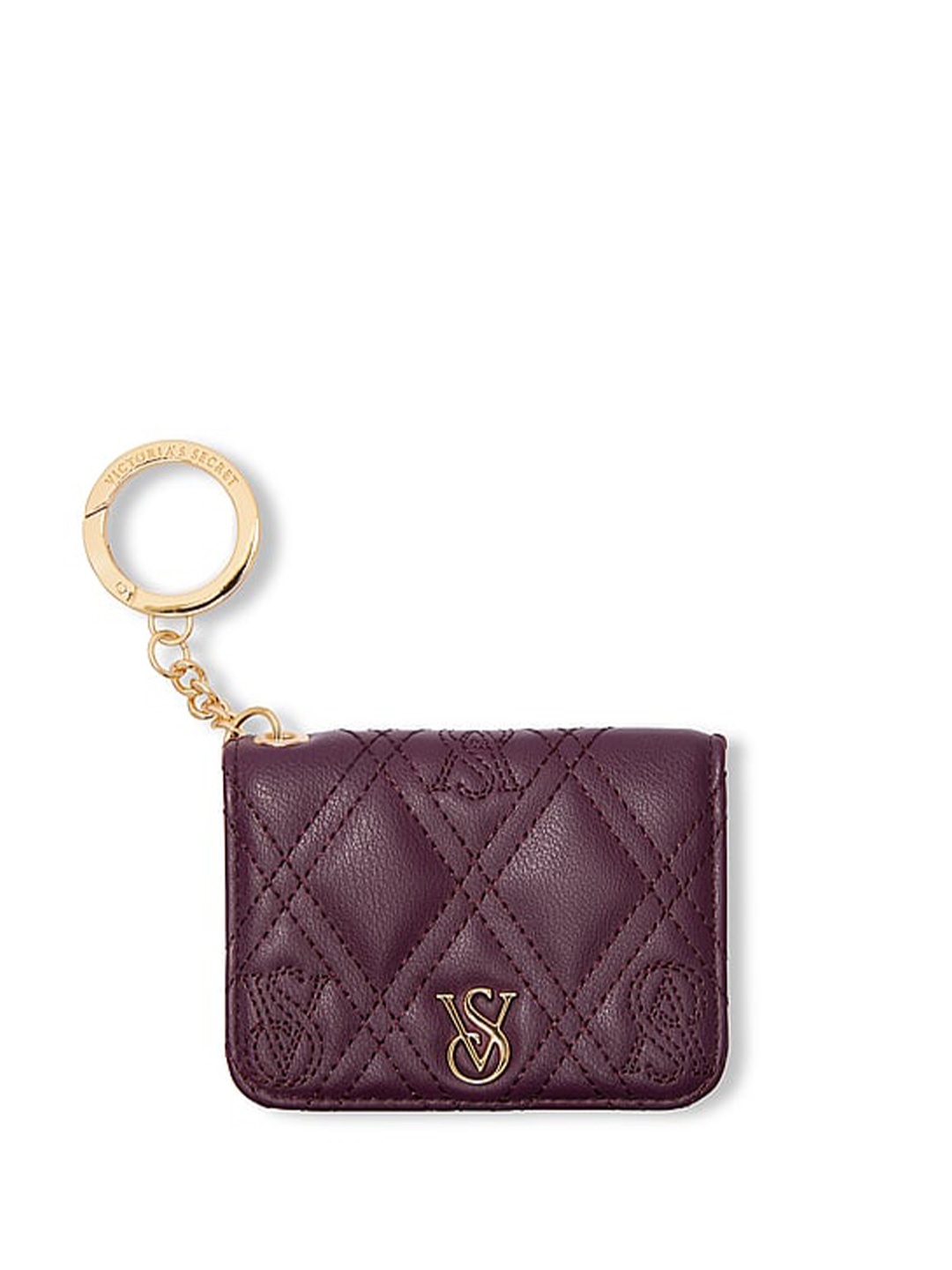 

Victoria's Secret Women Quilted Card Holder, Violet