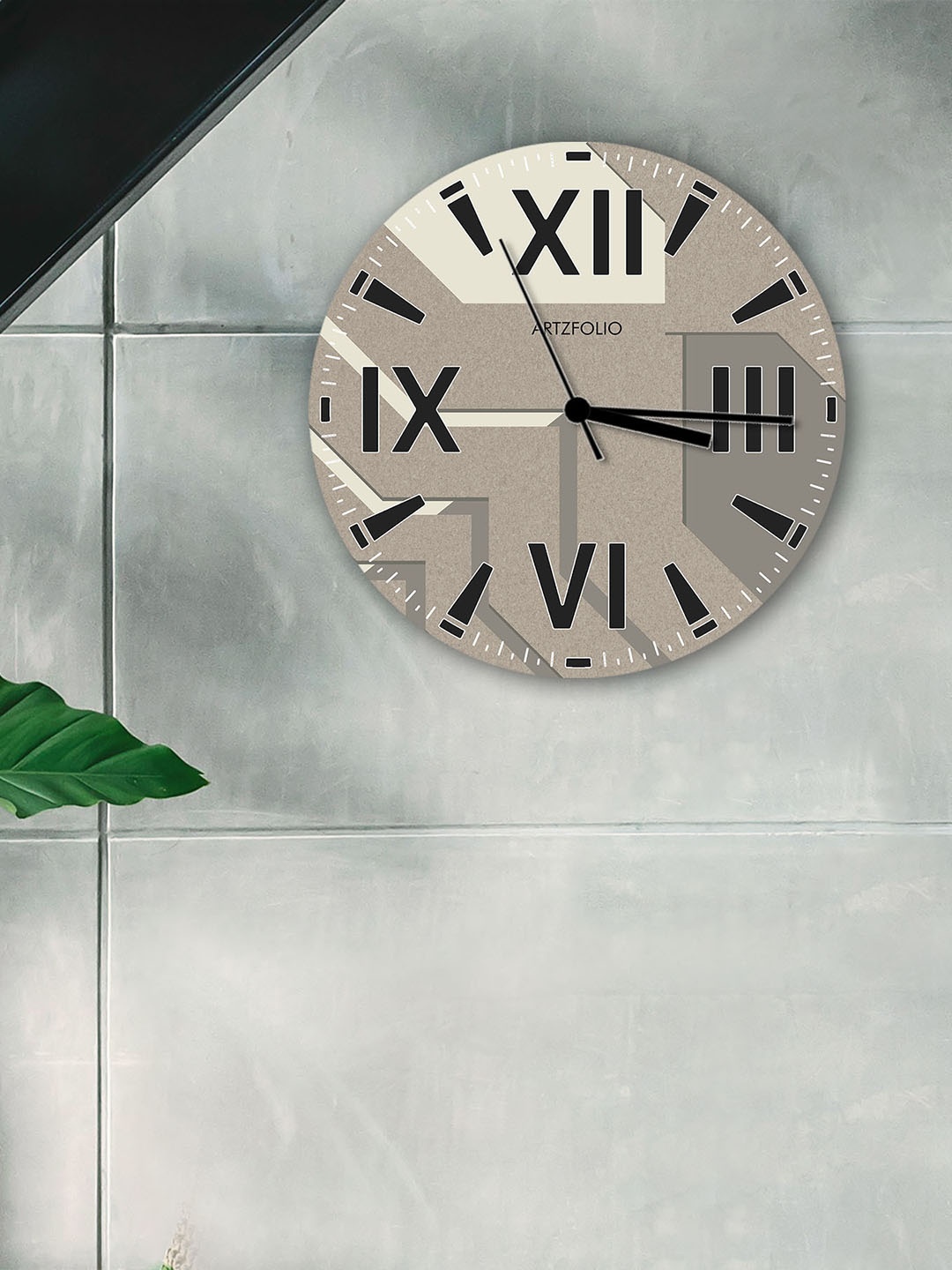 

ArtzFolio Multicoloured Printed Contemporary Wall Clock, Multi