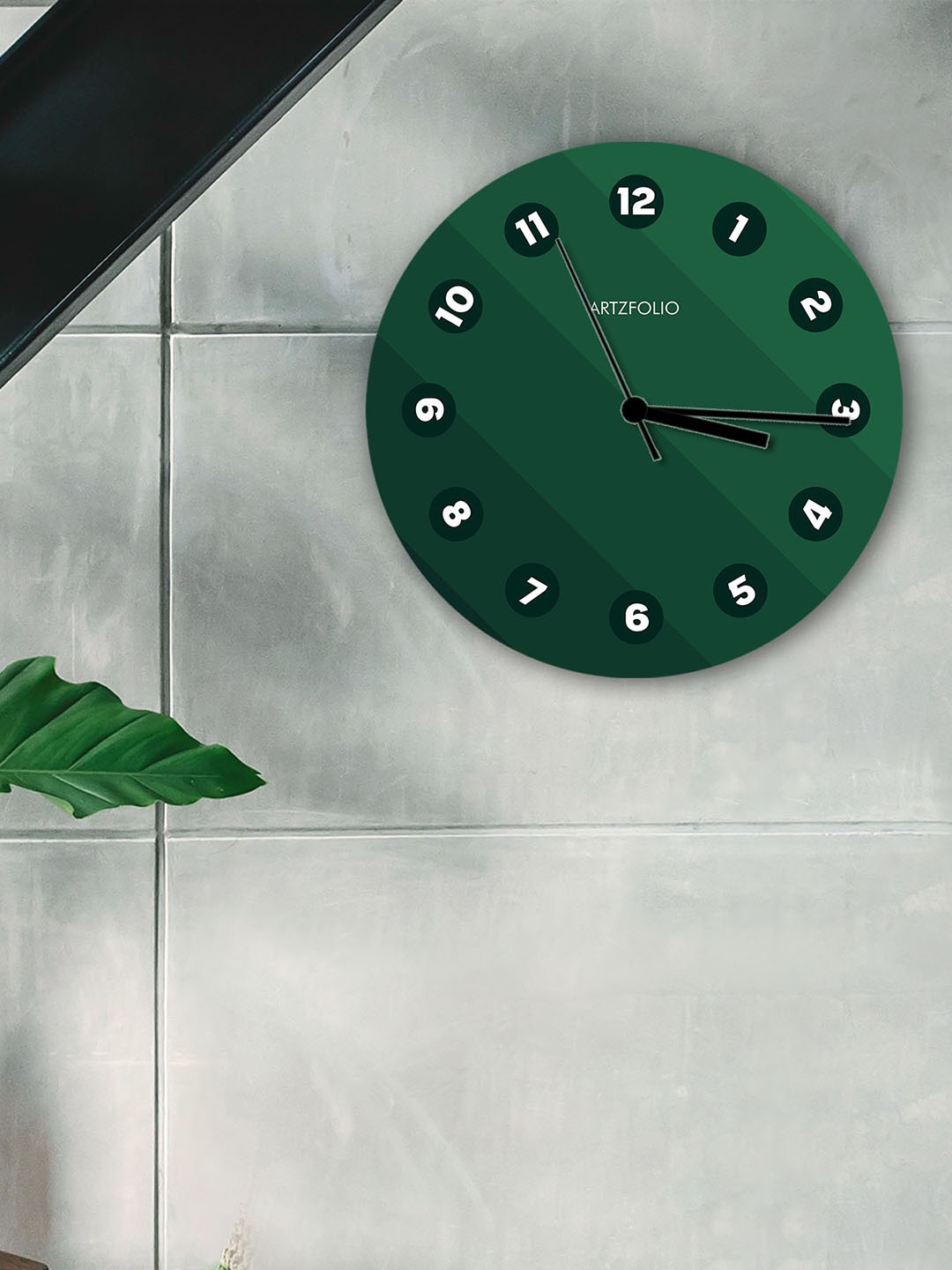 

ArtzFolio Multicoloured Printed Contemporary Wall Clock, Multi