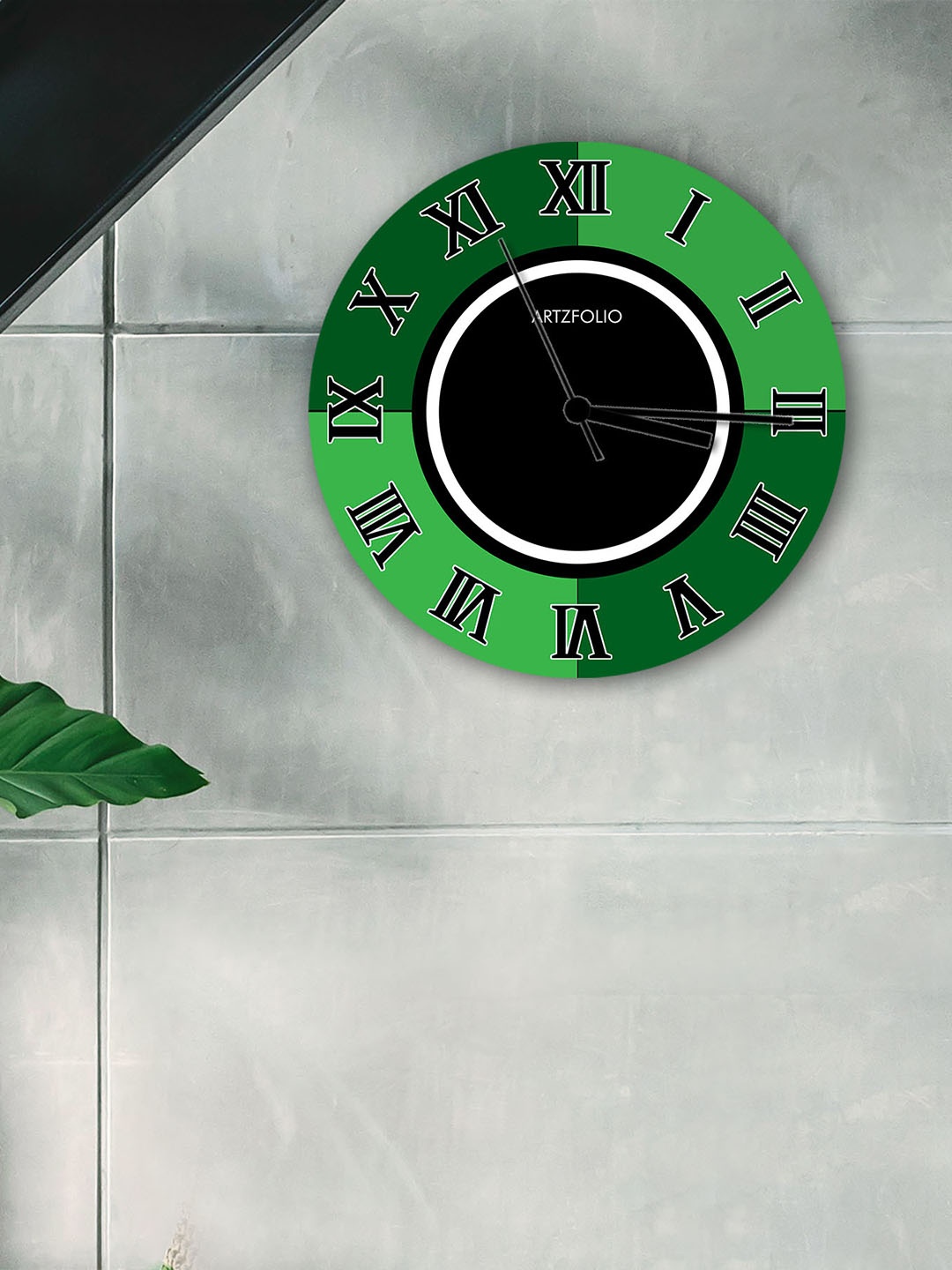 

ArtzFolio Multicoloured Printed Contemporary Wall Clock, Multi