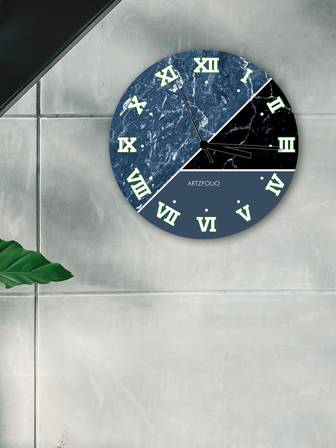 

ArtzFolio Multicoloured Printed Contemporary Wall Clock, Multi