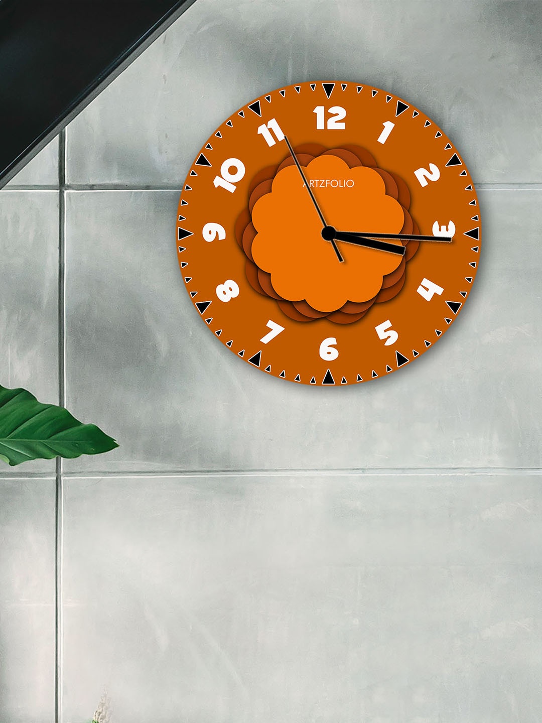 

ArtzFolio Multicoloured Printed Contemporary Wall Clock, Multi