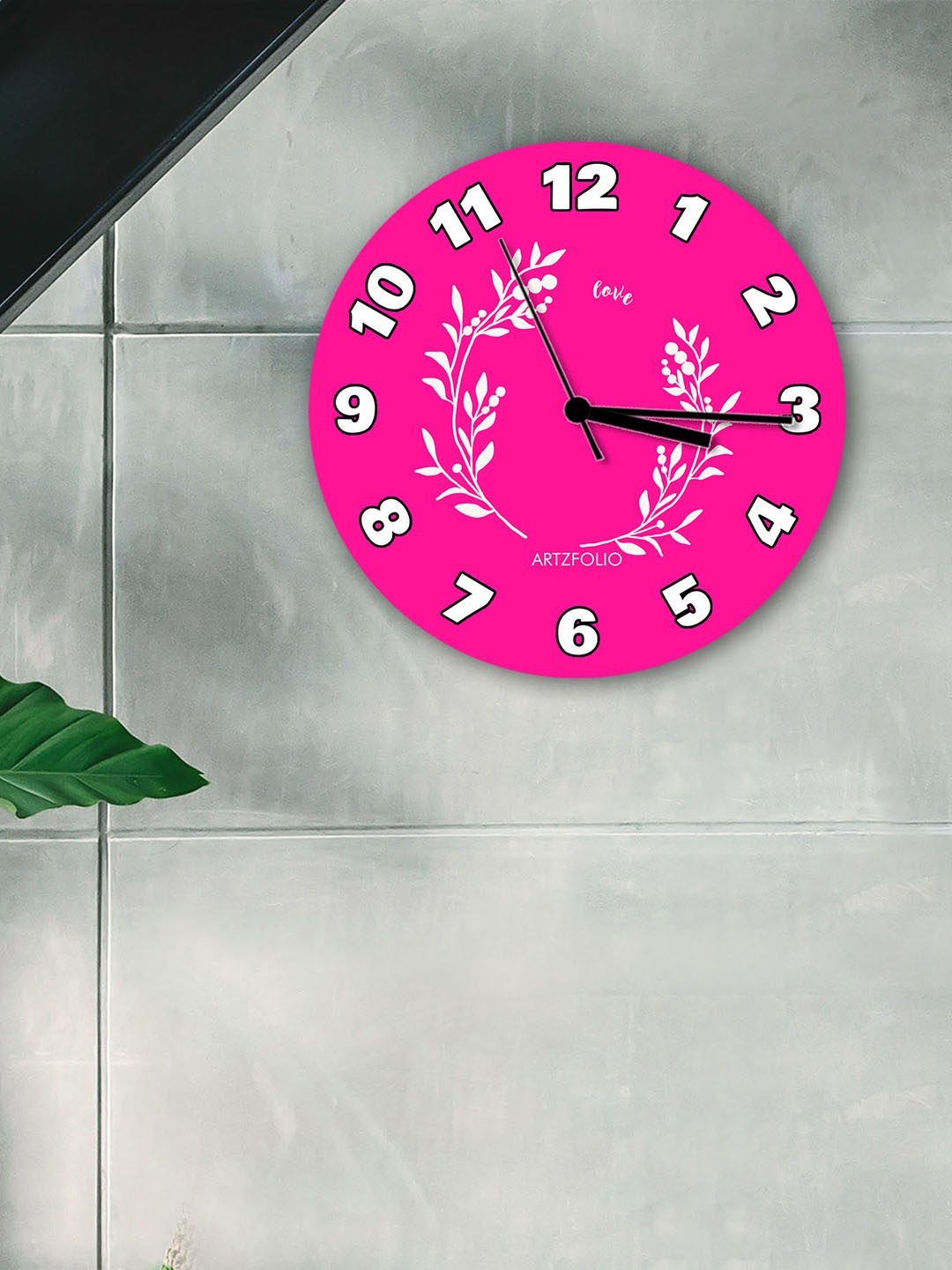 

ArtzFolio Multicoloured Printed Contemporary Wall Clock, Multi