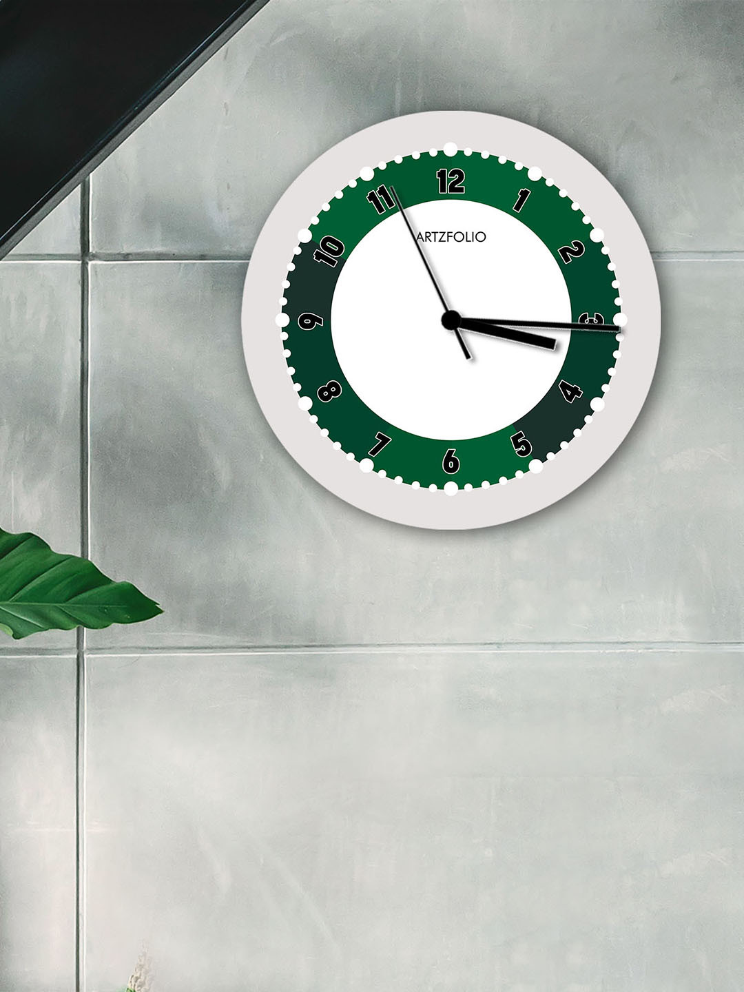 

ArtzFolio Multicoloured Printed Contemporary Wall Clock, Multi