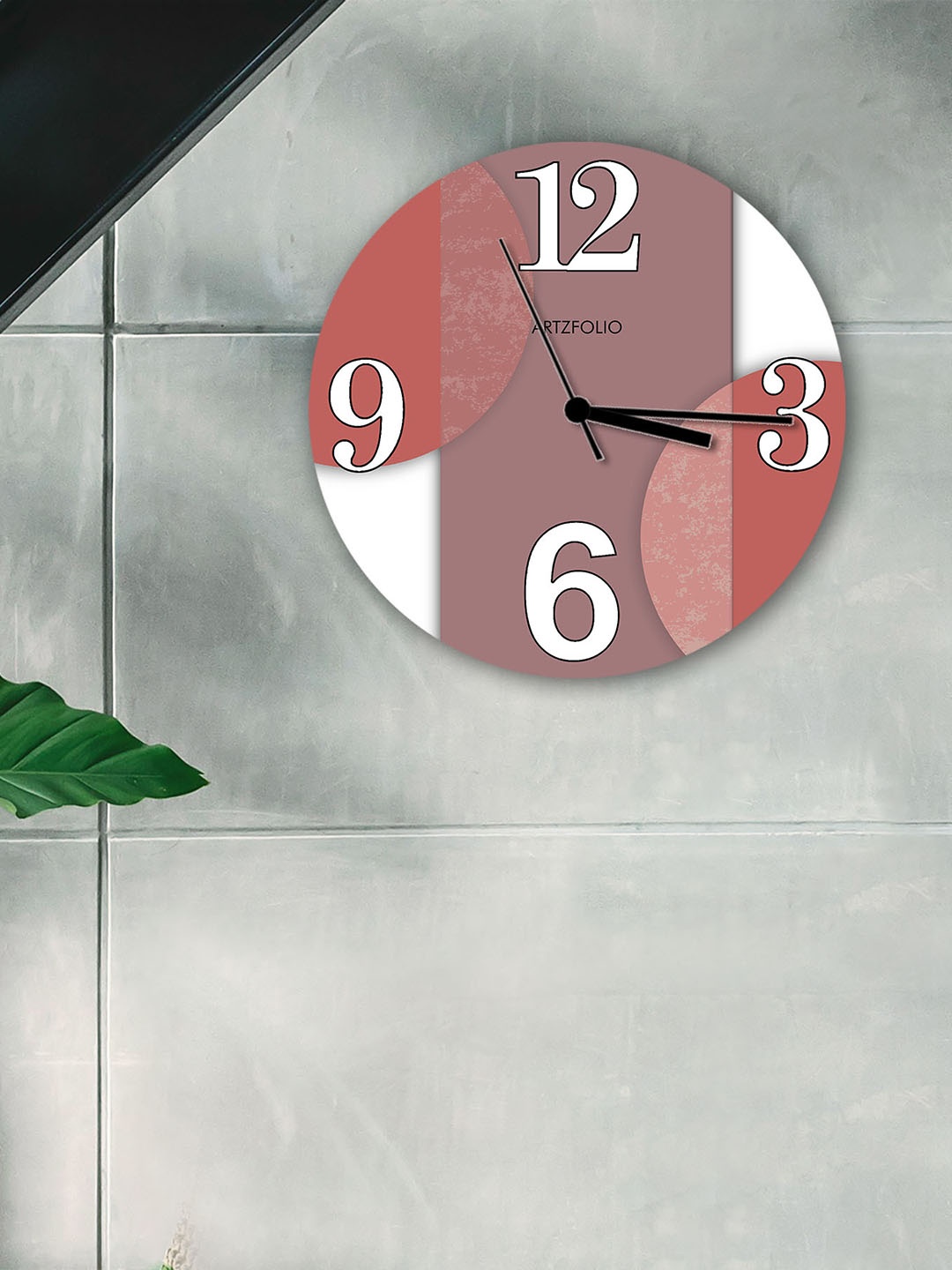 

ArtzFolio Multicoloured Printed Contemporary Wall Clock, Multi