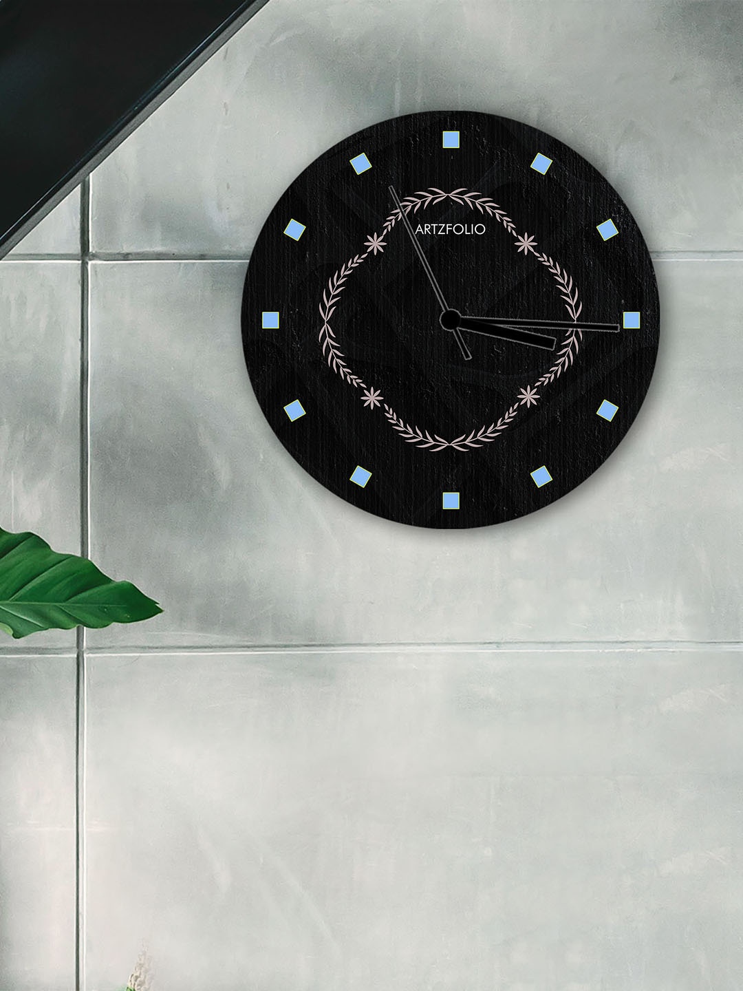 

ArtzFolio Multicoloured Printed Contemporary Wall Clock, Multi