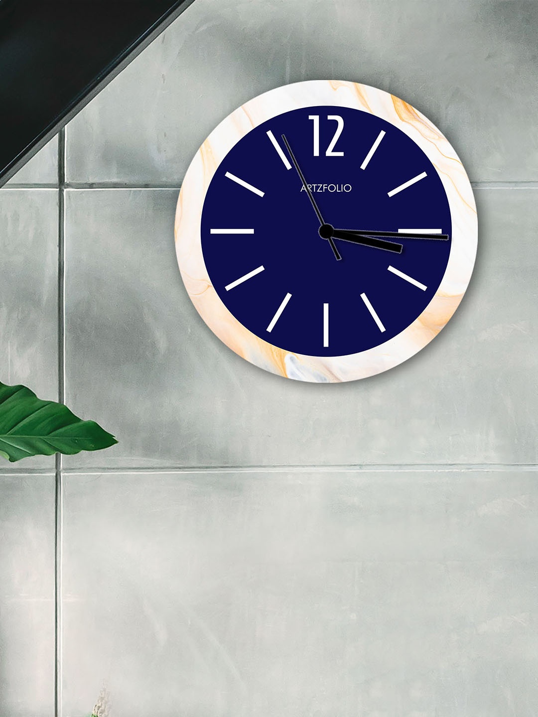 

ArtzFolio Multicoloured Printed Contemporary Wall Clock, Multi