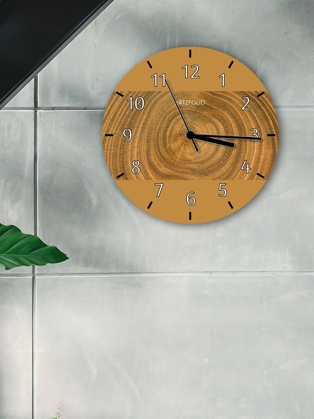 

ArtzFolio Multicoloured Printed Contemporary Wall Clock, Multi