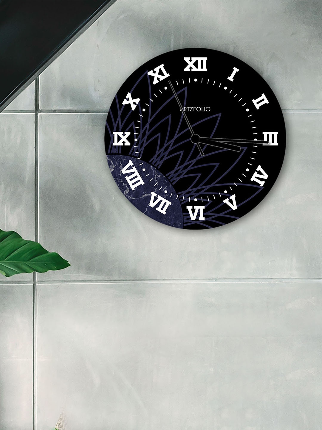 

ArtzFolio Multicoloured Printed Contemporary Wall Clock, Multi