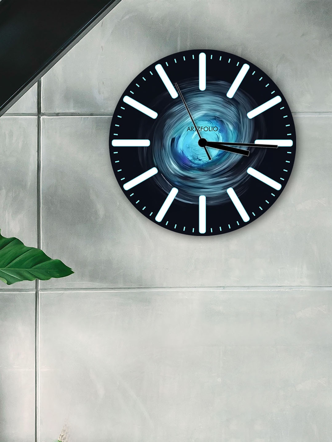 

ArtzFolio Multicoloured Printed Contemporary Wall Clock, Multi