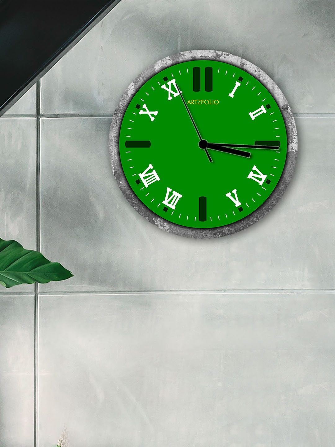 

ArtzFolio Multicoloured Printed Contemporary Wall Clock, Multi