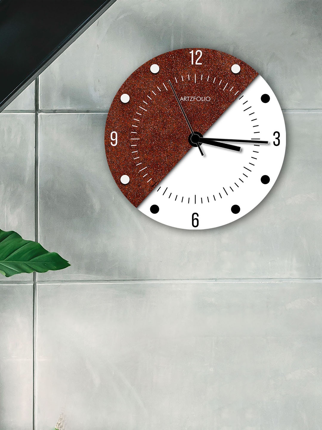 

ArtzFolio Multicoloured Printed Contemporary Wall Clock, Multi