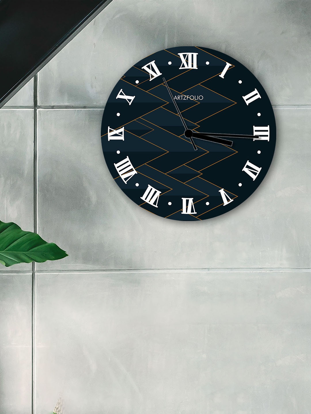 

ArtzFolio Multicoloured Printed Contemporary Wall Clock, Multi
