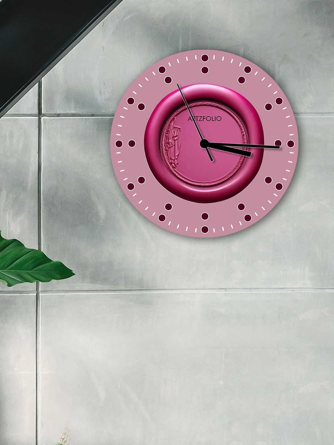 

ArtzFolio Multicoloured Printed Contemporary Wall Clock, Multi