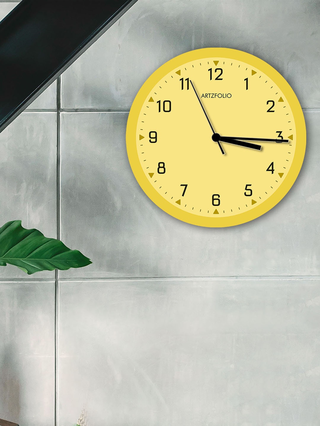 

ArtzFolio Multicoloured Printed Contemporary Wall Clock, Multi