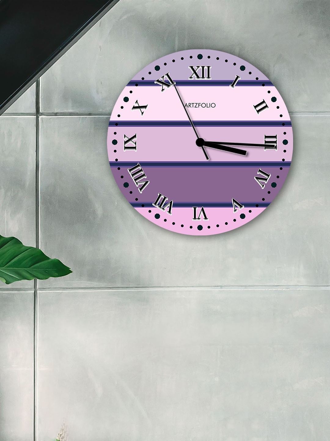 

ArtzFolio Multicoloured Printed Contemporary Wall Clock, Multi