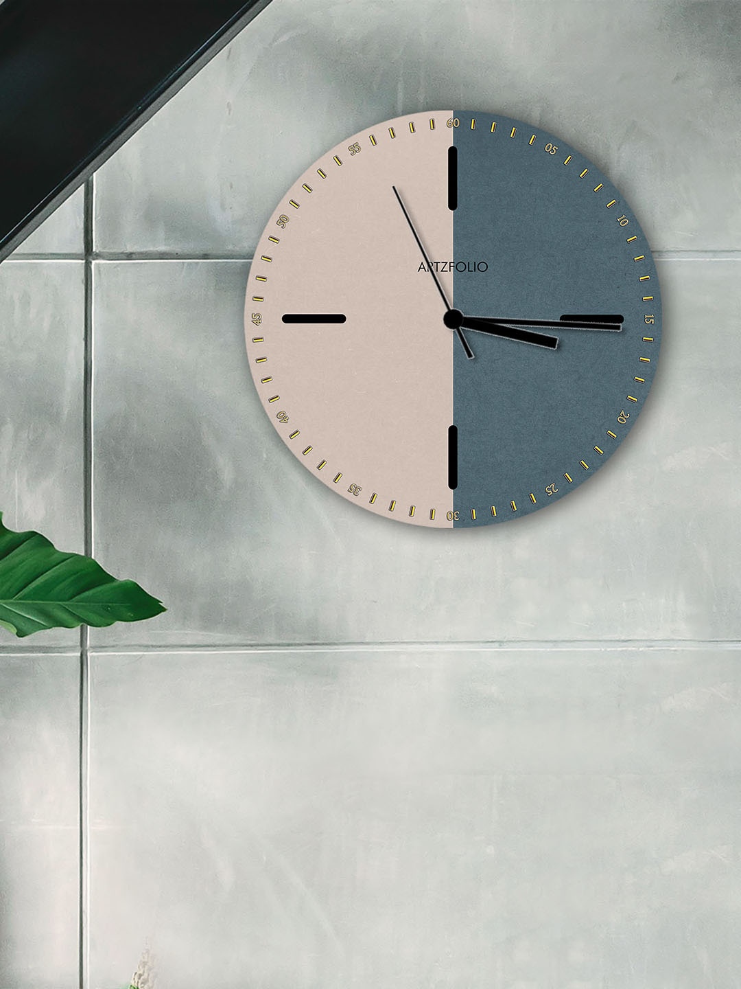 

ArtzFolio Multicoloured Printed Contemporary Wall Clock, Multi