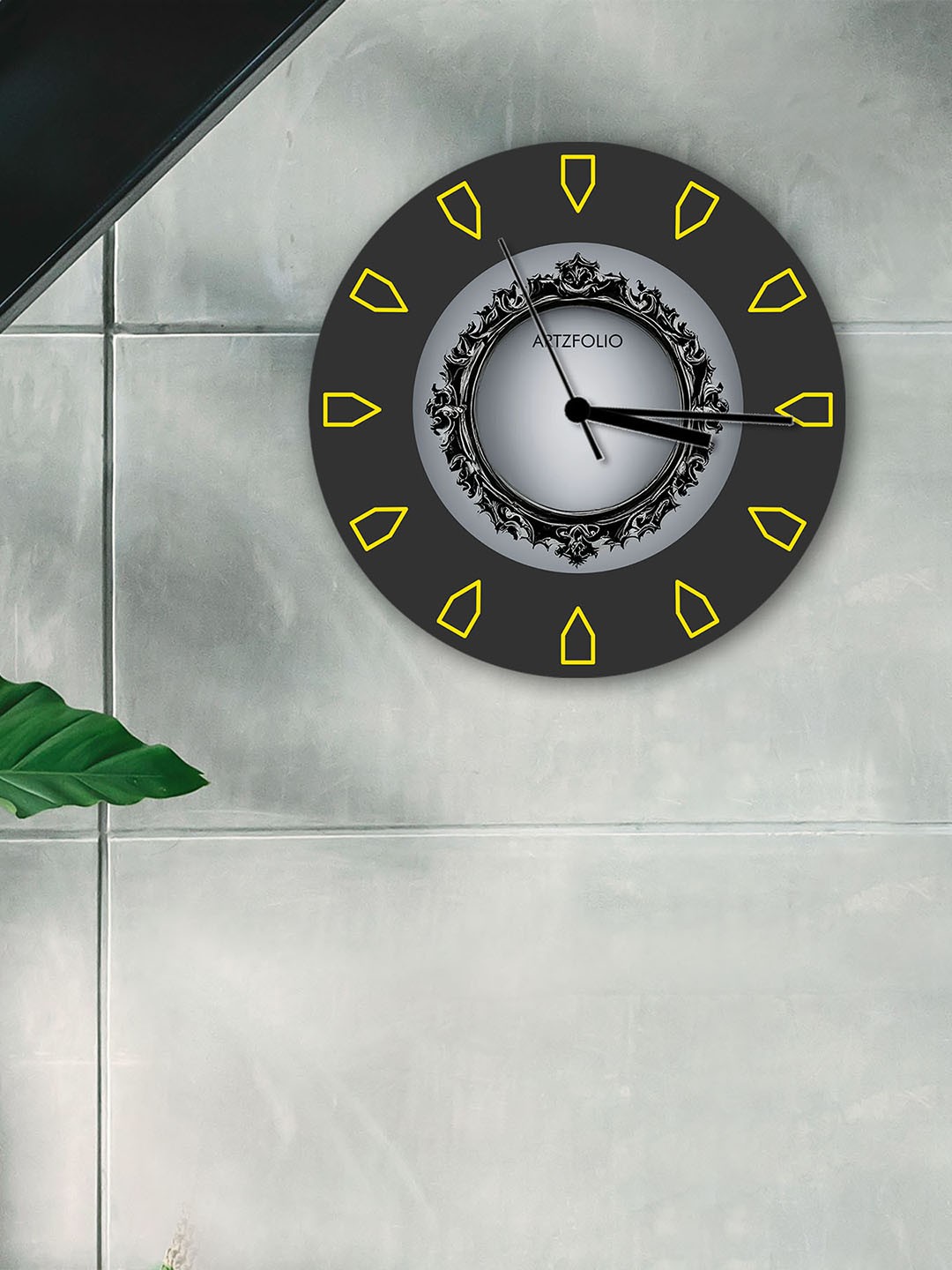 

ArtzFolio Multicoloured Printed Contemporary Wall Clock, Multi