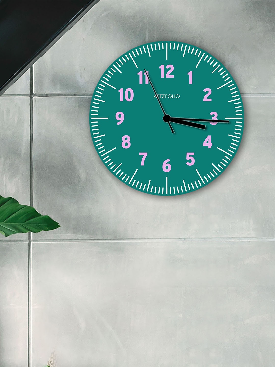 

ArtzFolio Multicoloured Printed Contemporary Wall Clock, Multi