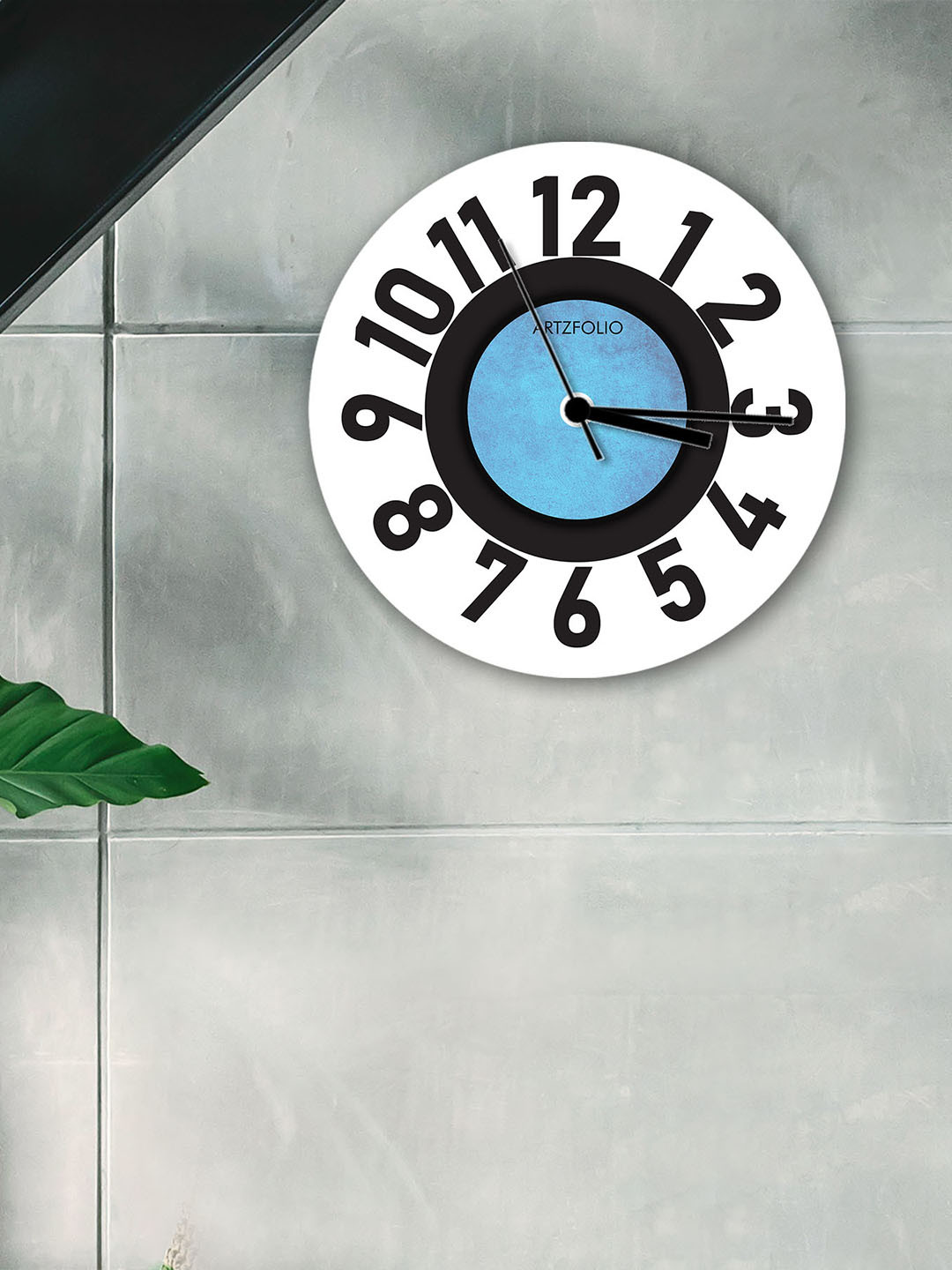 

ArtzFolio Multicoloured Printed Contemporary Wall Clock, Multi