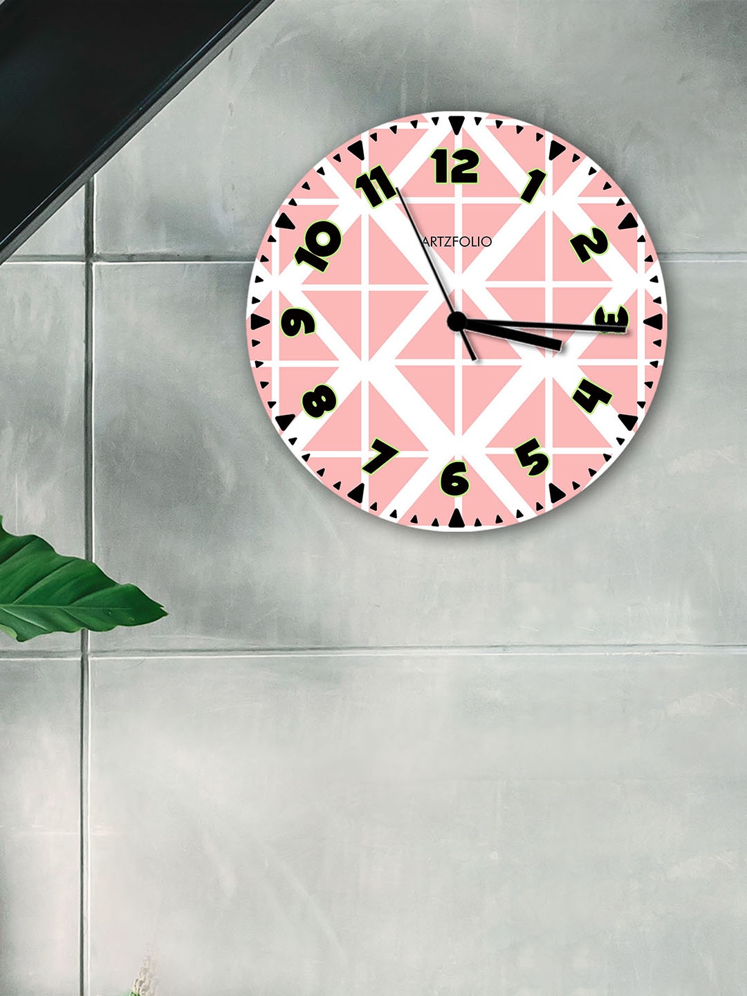 

ArtzFolio Multicoloured Printed Contemporary Wall Clock, Multi