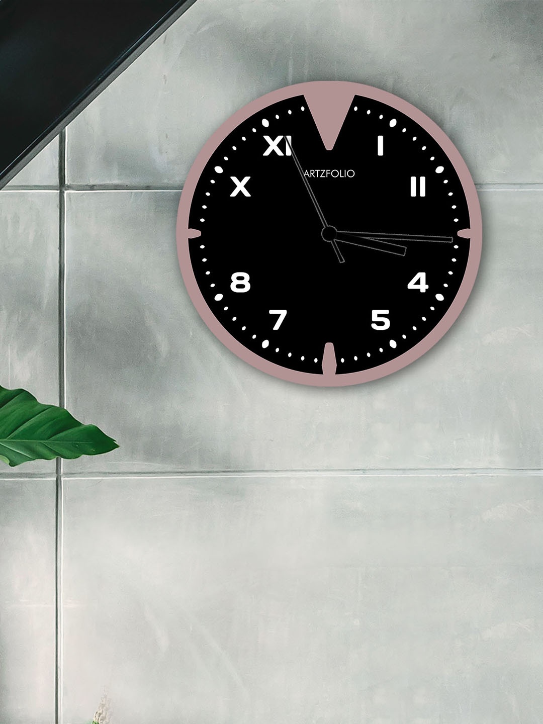

ArtzFolio Multicoloured Printed Contemporary Wall Clock, Multi