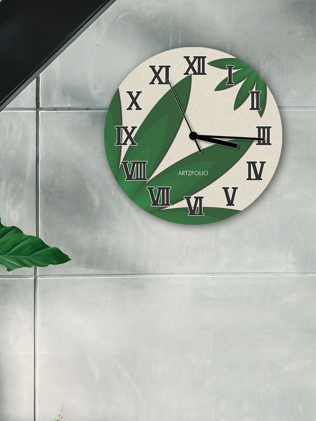 

ArtzFolio Multicoloured Printed Contemporary Wall Clock, Multi