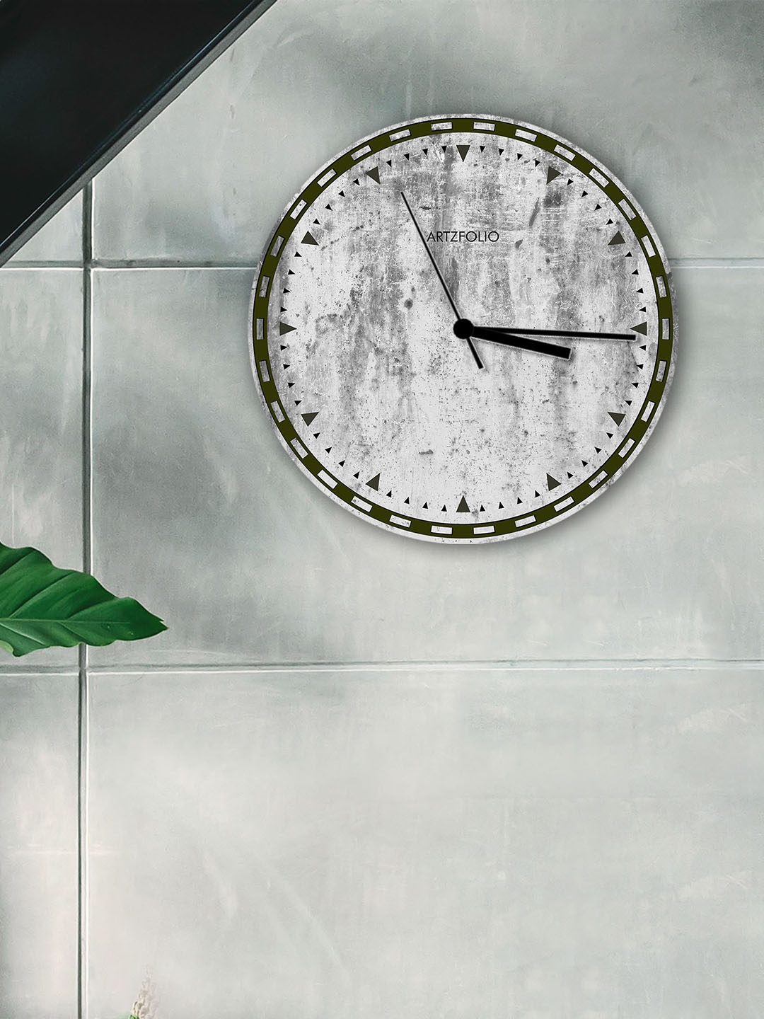 

ArtzFolio Multicoloured Printed Contemporary Wall Clock, Multi