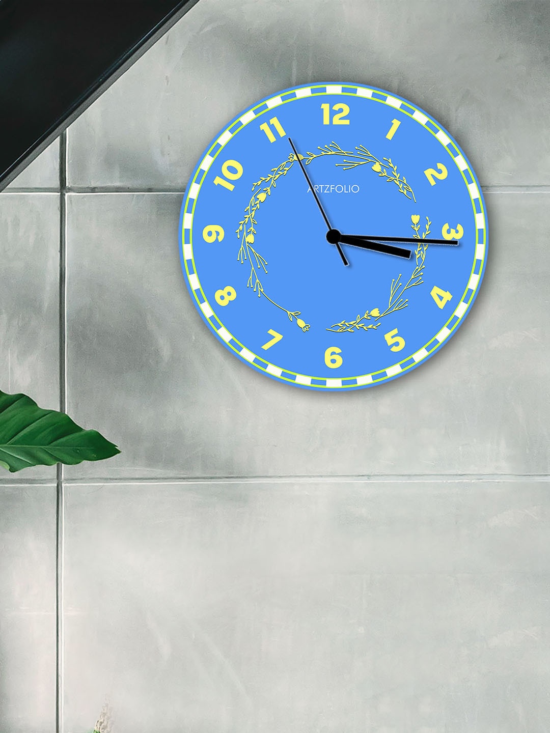 

ArtzFolio Multicoloured Printed Contemporary Wall Clock, Multi