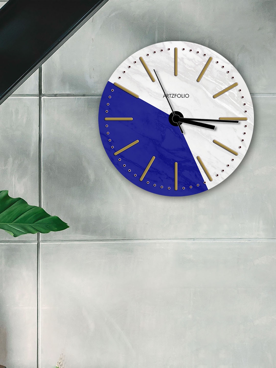 

ArtzFolio Multicoloured Printed Contemporary Wall Clock, Multi