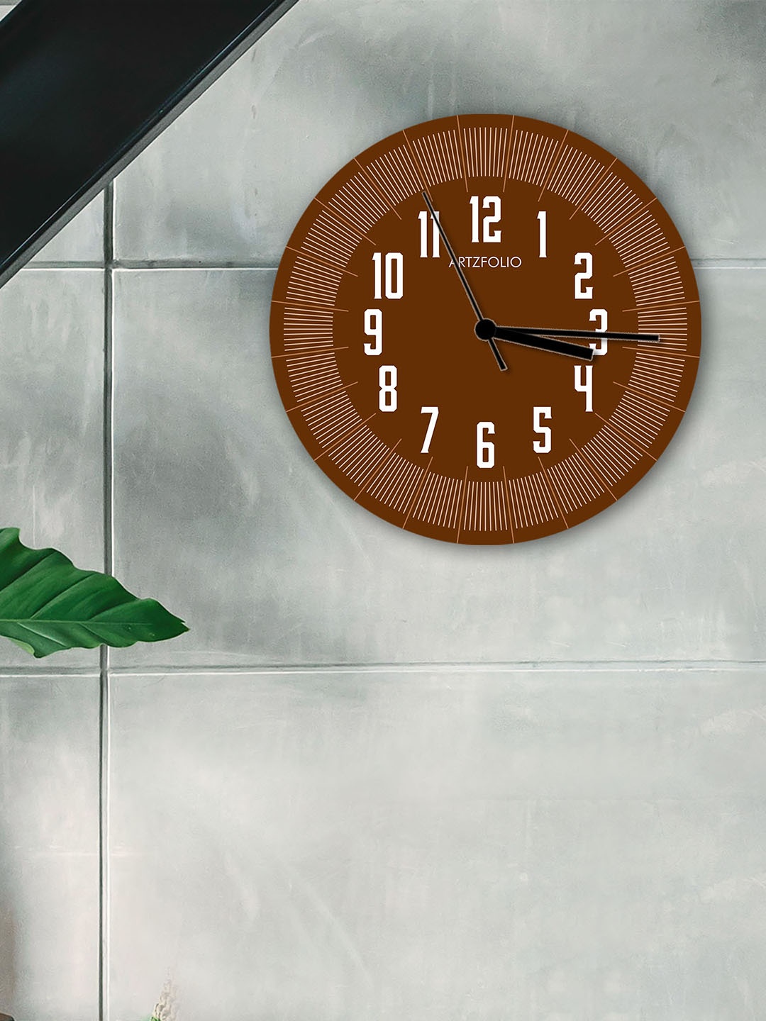 

ArtzFolio Multicoloured Printed Contemporary Wall Clock, Multi