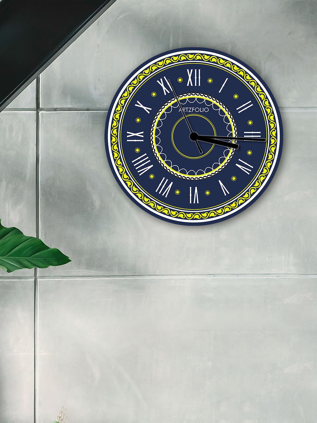 

ArtzFolio Multicoloured Printed Contemporary Wall Clock, Multi