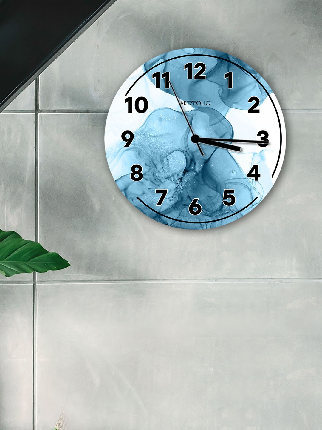

ArtzFolio Multicoloured Printed Contemporary Wall Clock, Multi