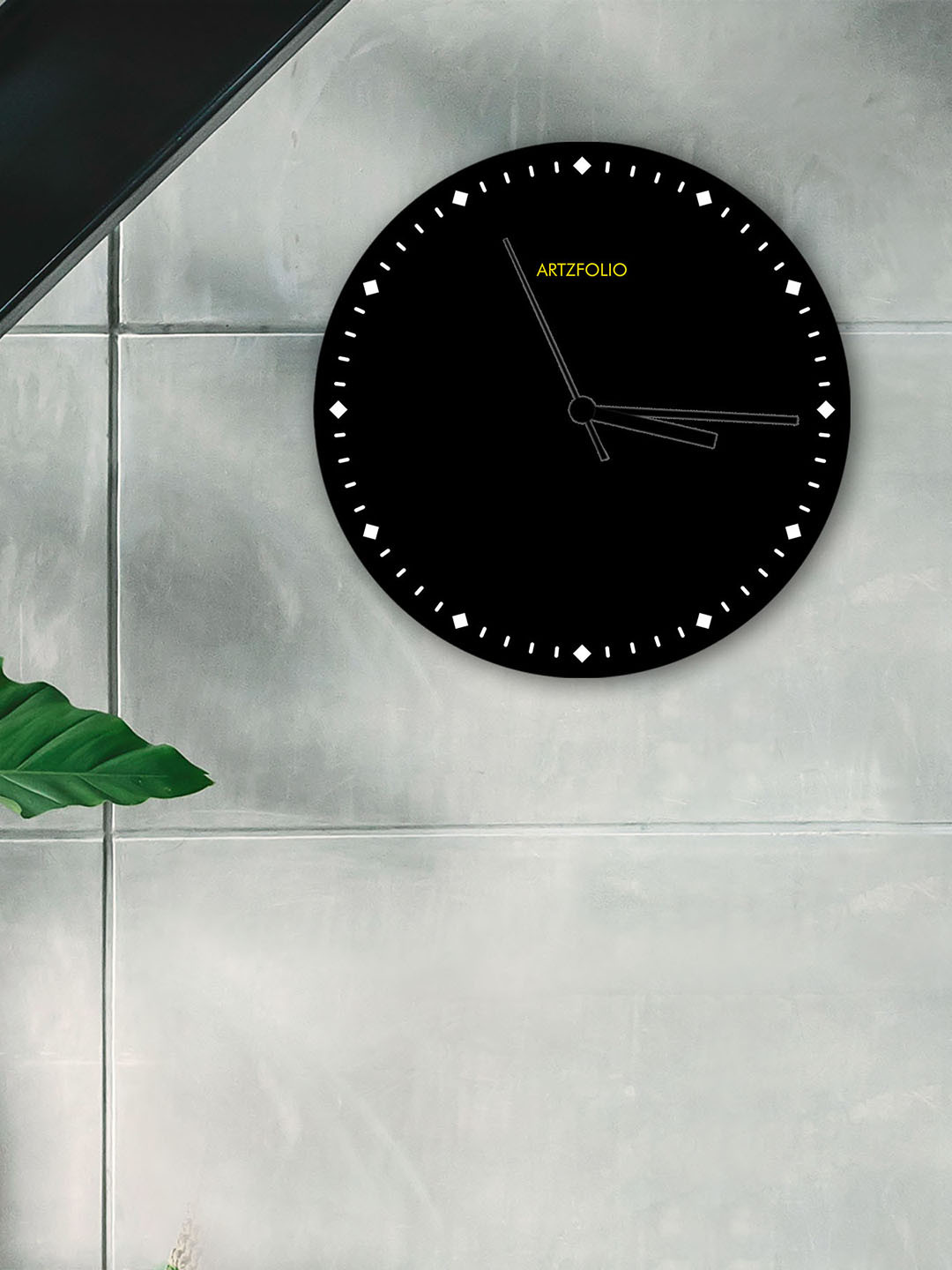 

ArtzFolio Multicoloured Printed Contemporary Wall Clock, Multi