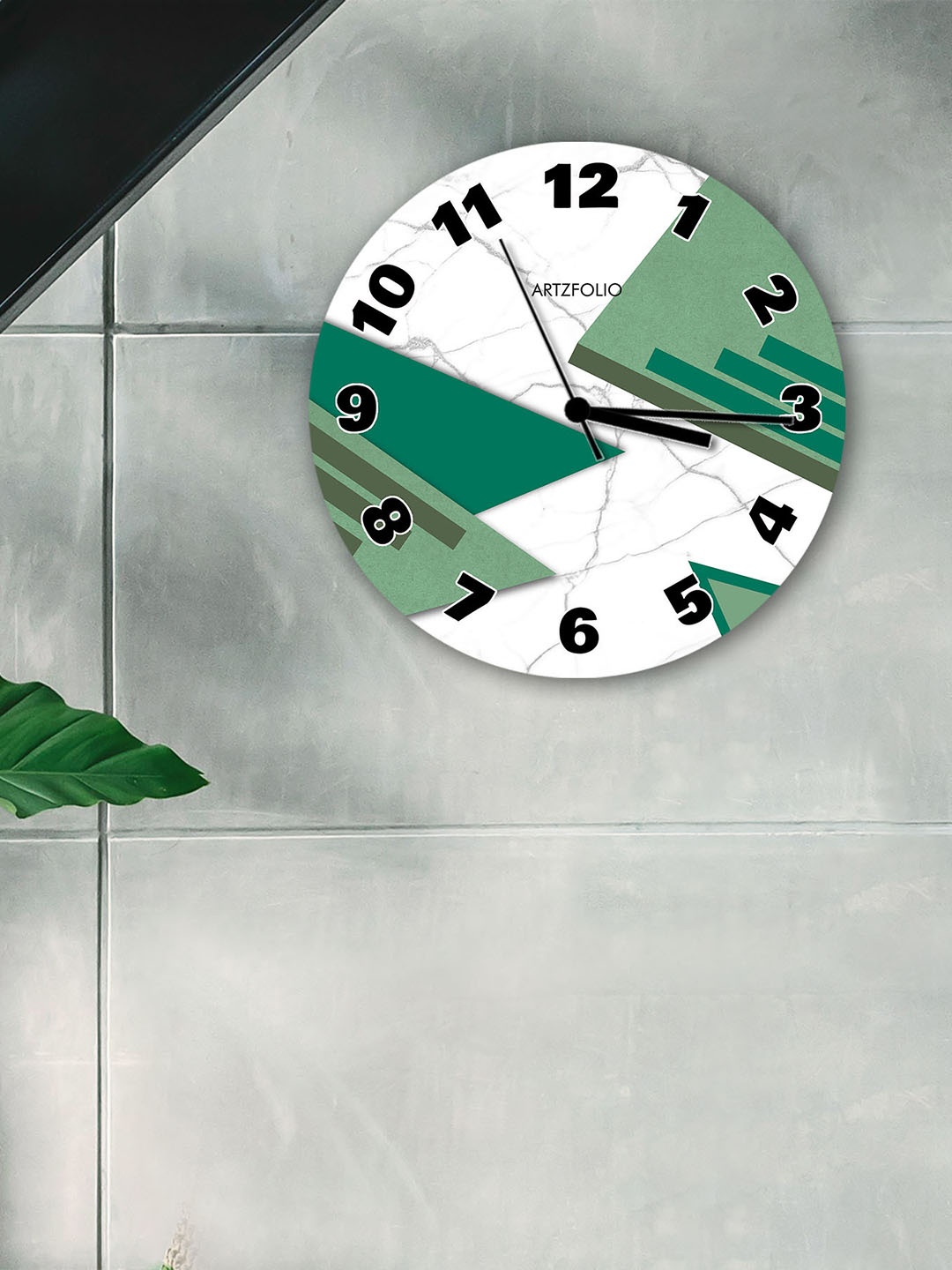 

ArtzFolio Multicoloured Printed Contemporary Wall Clock, Multi