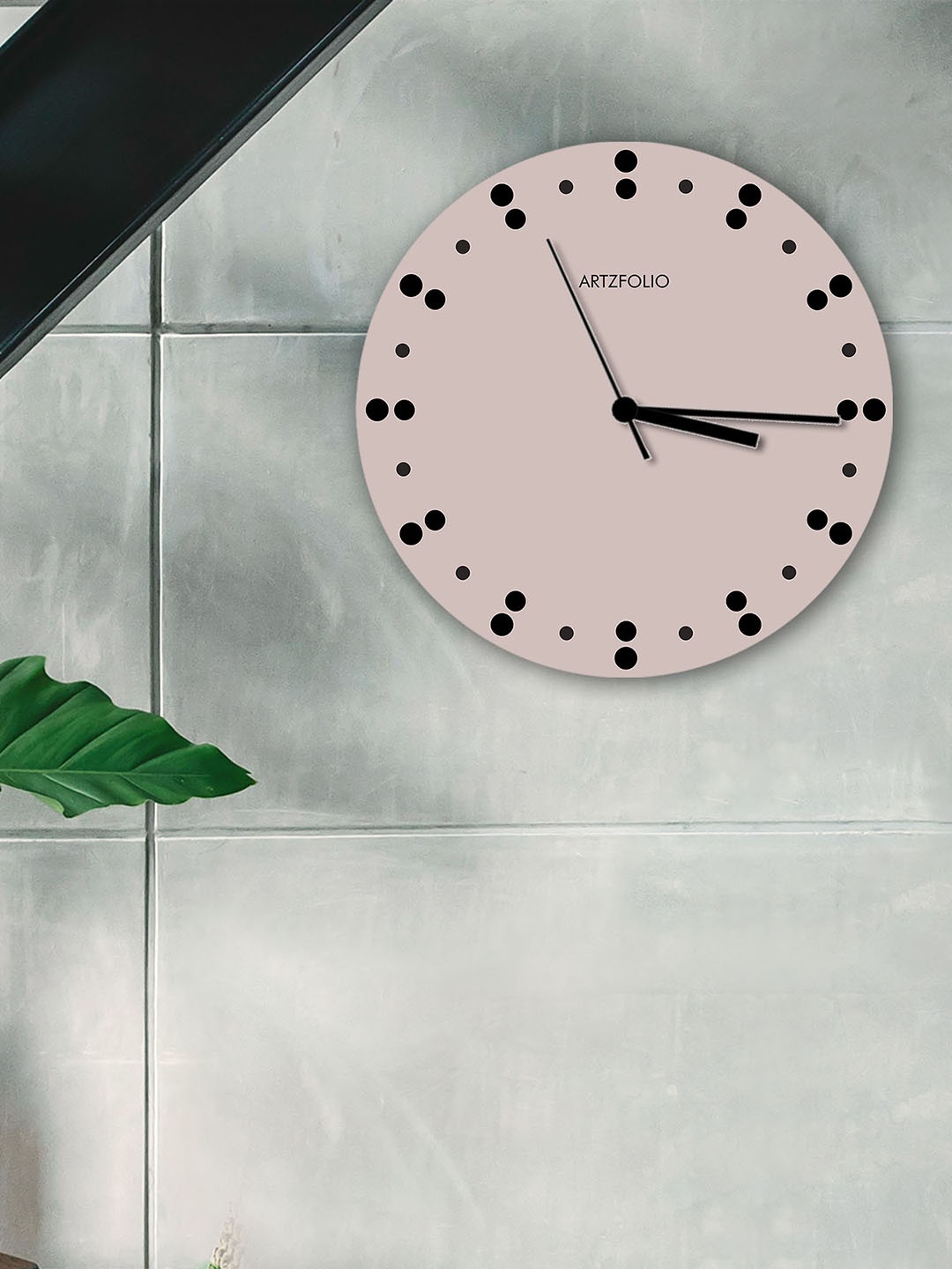 

ArtzFolio Multicoloured Printed Contemporary Wall Clock, Multi