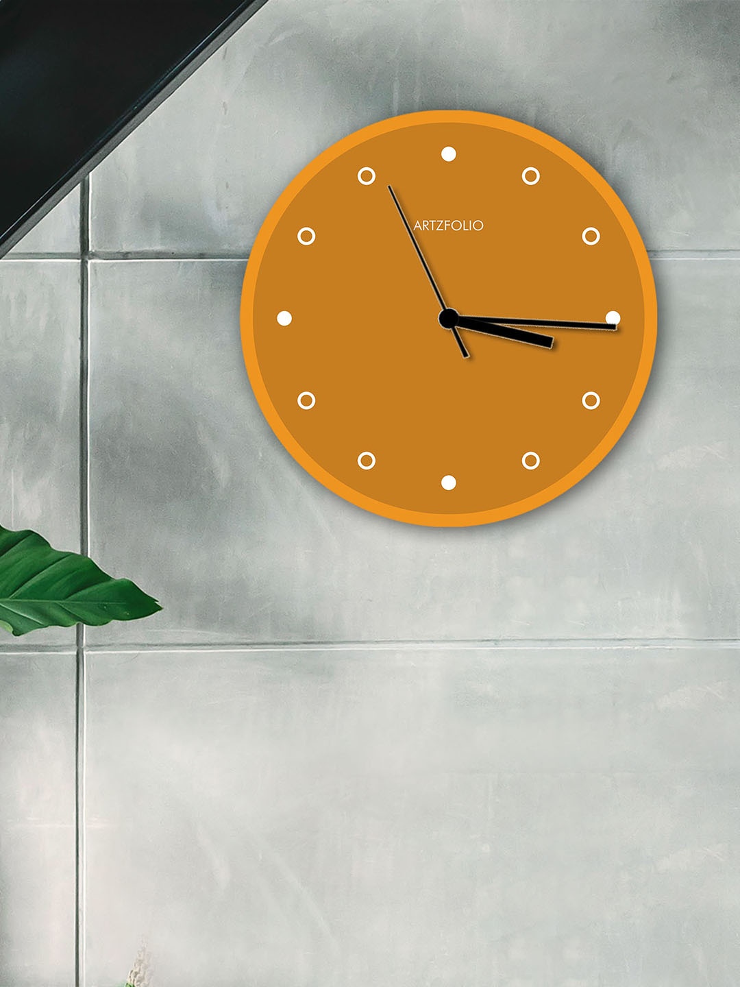 

ArtzFolio Multicoloured Printed Contemporary Wall Clock, Multi