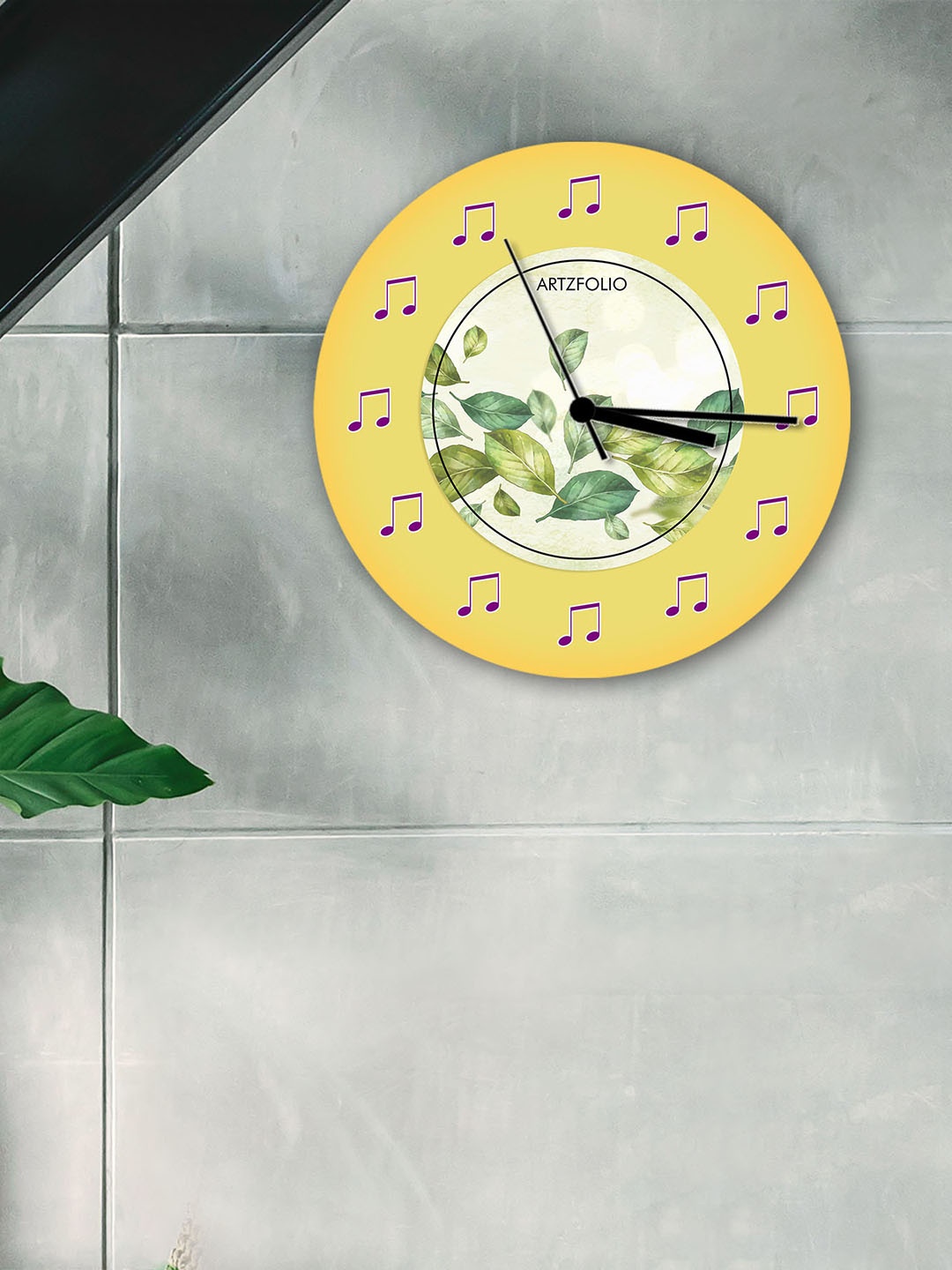 

ArtzFolio Multicoloured Printed Contemporary Wall Clock, Multi