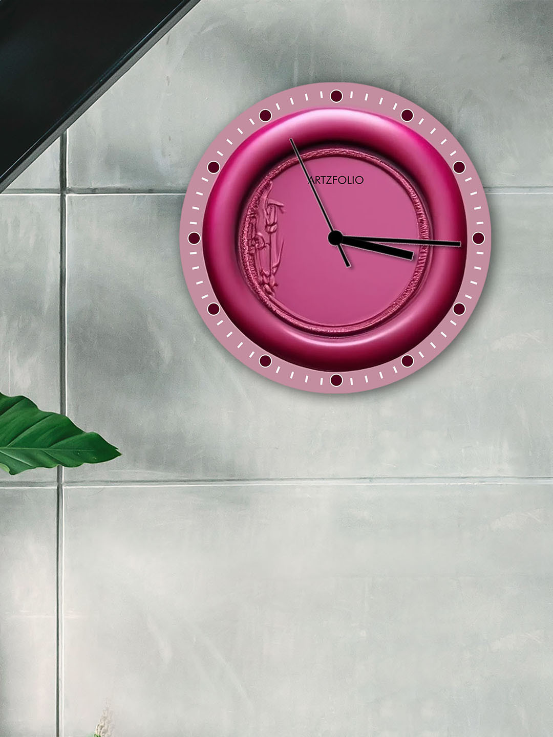 

ArtzFolio Multicoloured Printed Contemporary Wall Clock, Multi