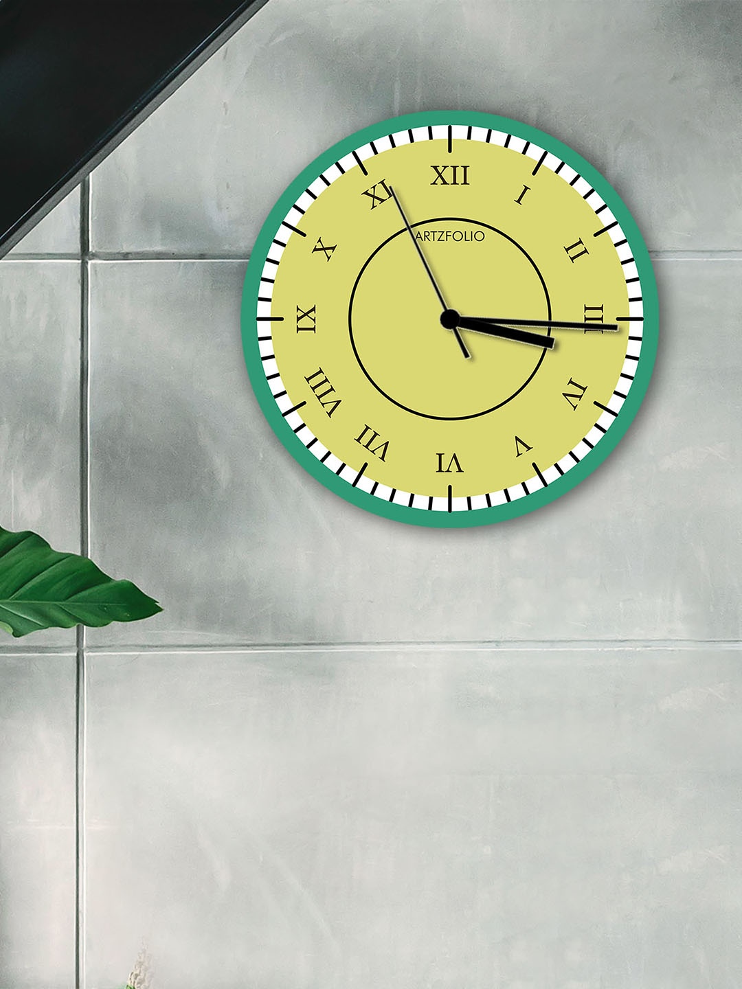 

ArtzFolio Multicoloured Printed Contemporary Wall Clock, Multi