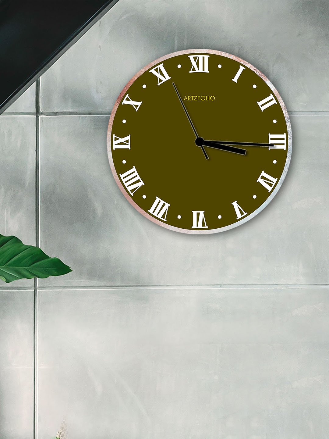 

ArtzFolio Multicoloured Printed Contemporary Wall Clock, Multi