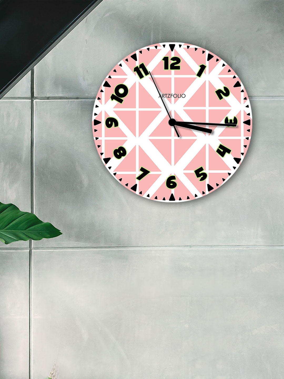 

ArtzFolio Multicoloured Printed Contemporary Wall Clock, Multi